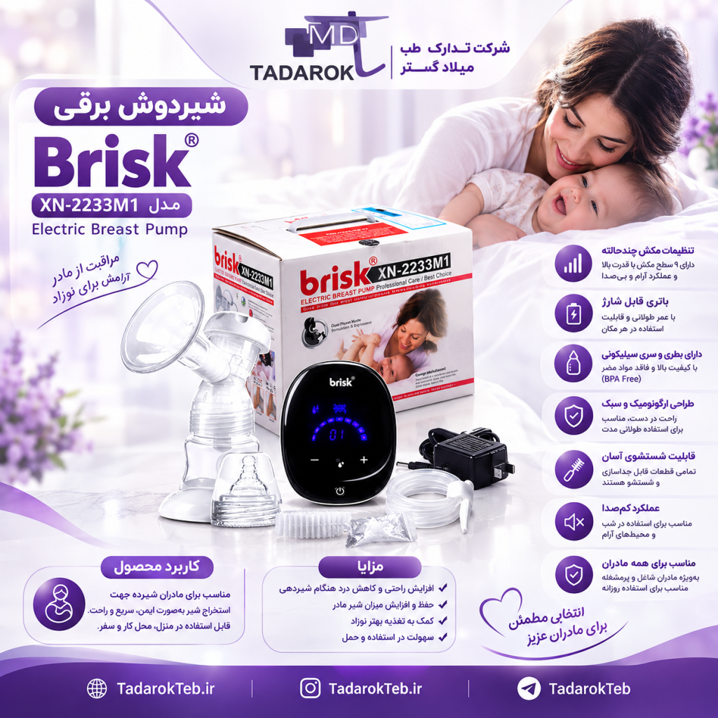 شیردوش برقی Brisk XN-2233M1