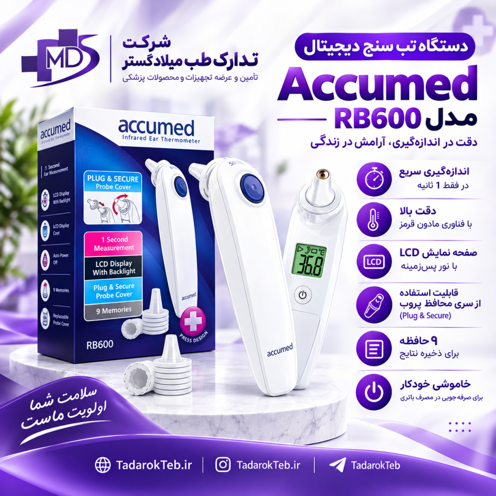 تب سنج اکیومد rb600